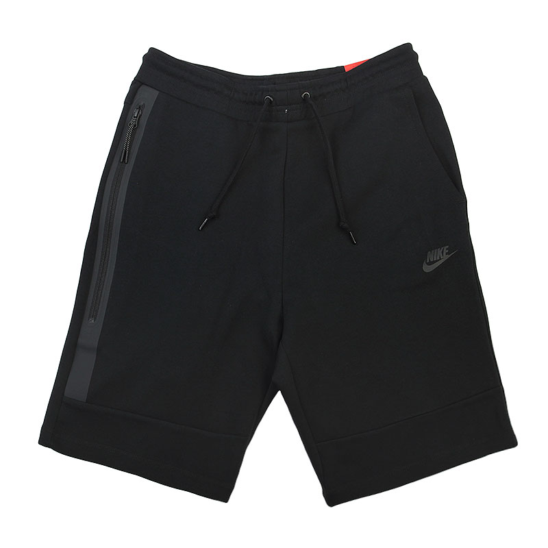 мужские черные шорты Nike Tech Fleece Short 628984-010 - цена, описание, фото 1